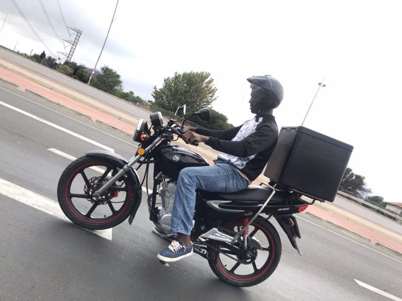 Motorcycle Delivery Driver